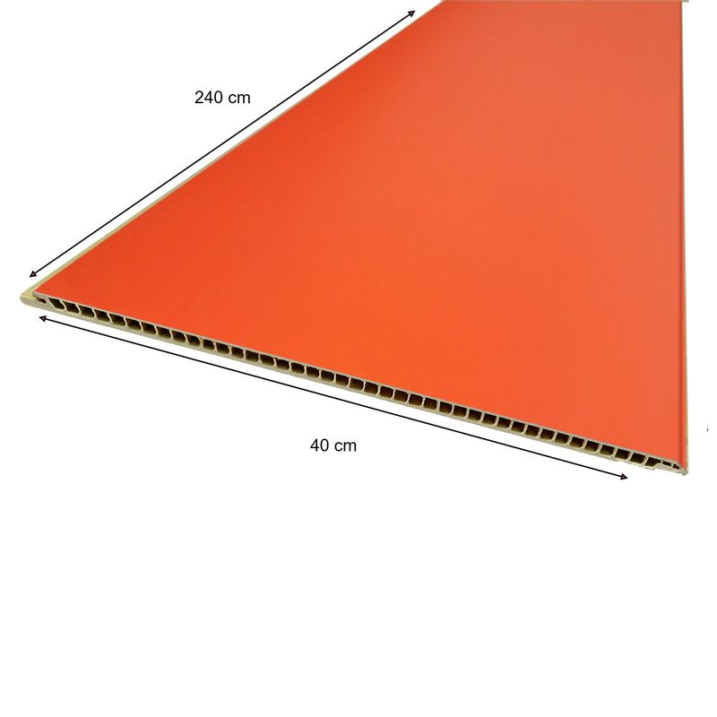 NOTWOOD - Revestimiento de muro - Orange -  240 cm