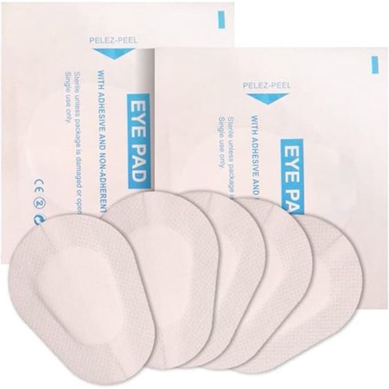 GENERICO - 50 Parches Oculares Adhesivos Para Adulto