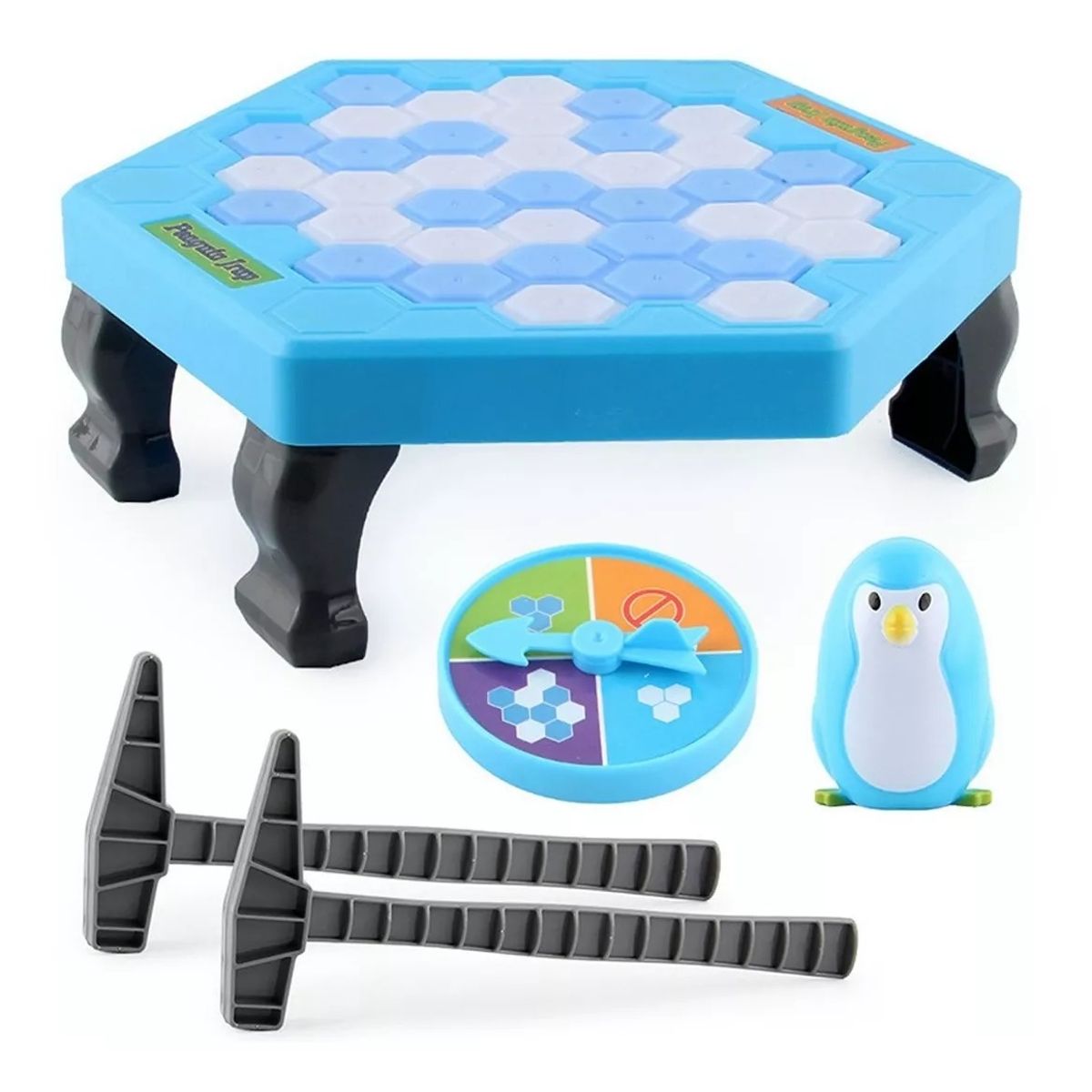 GENERICO - Juego De Mesa Trampa Salva Pinguino Bloques Familiajuguetes