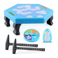 Juego De Mesa Trampa Salva Pinguino Bloques Familiajuguetes