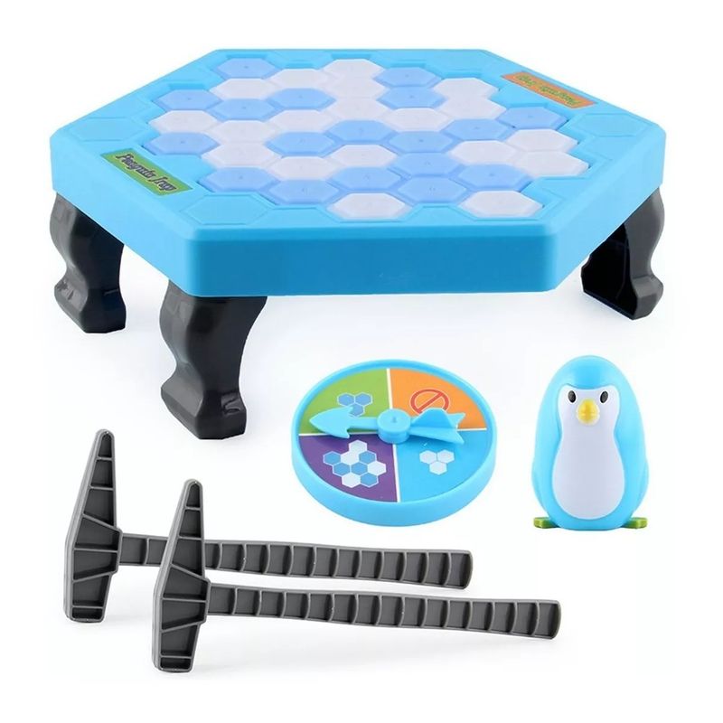 GENERICO - Juego De Mesa Trampa Salva Pinguino Bloques Familiajuguetes
