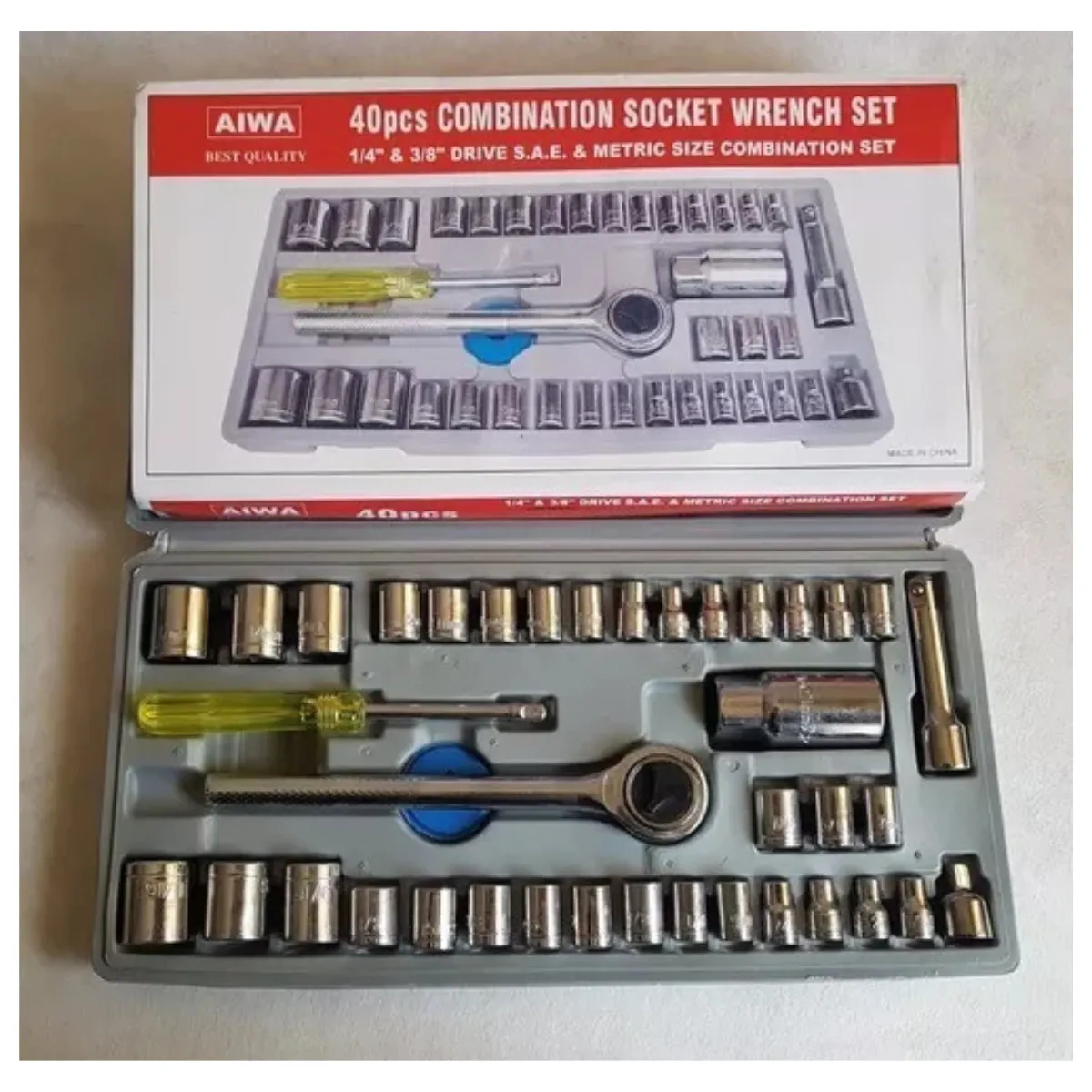 GENERICO - Juego Llave Inglesa con 40 Dados