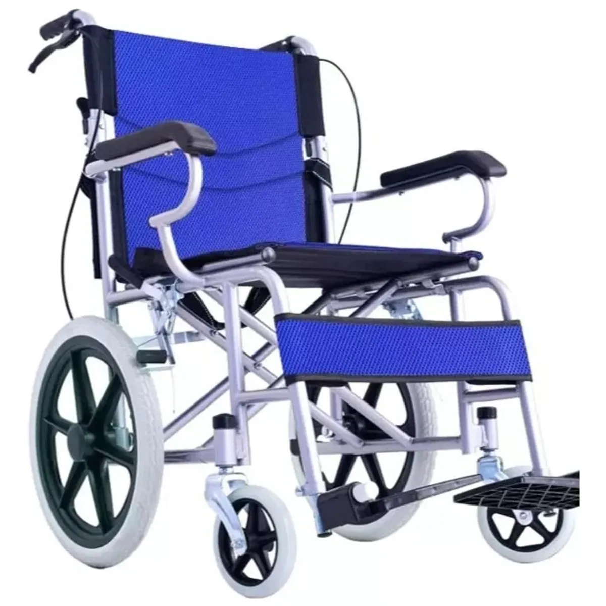 KUANGYE - Silla De Ruedas Geriátrica Paseo Liviana Plegable