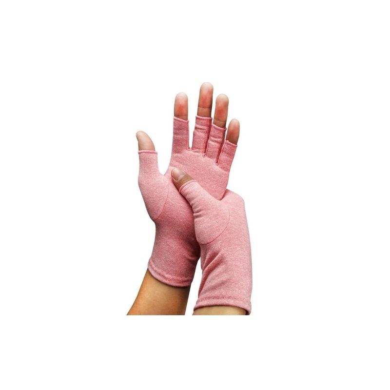 GENERICO - Guantes De Compresión Para Artritis Artrosis Y Tendinitis Rosa L