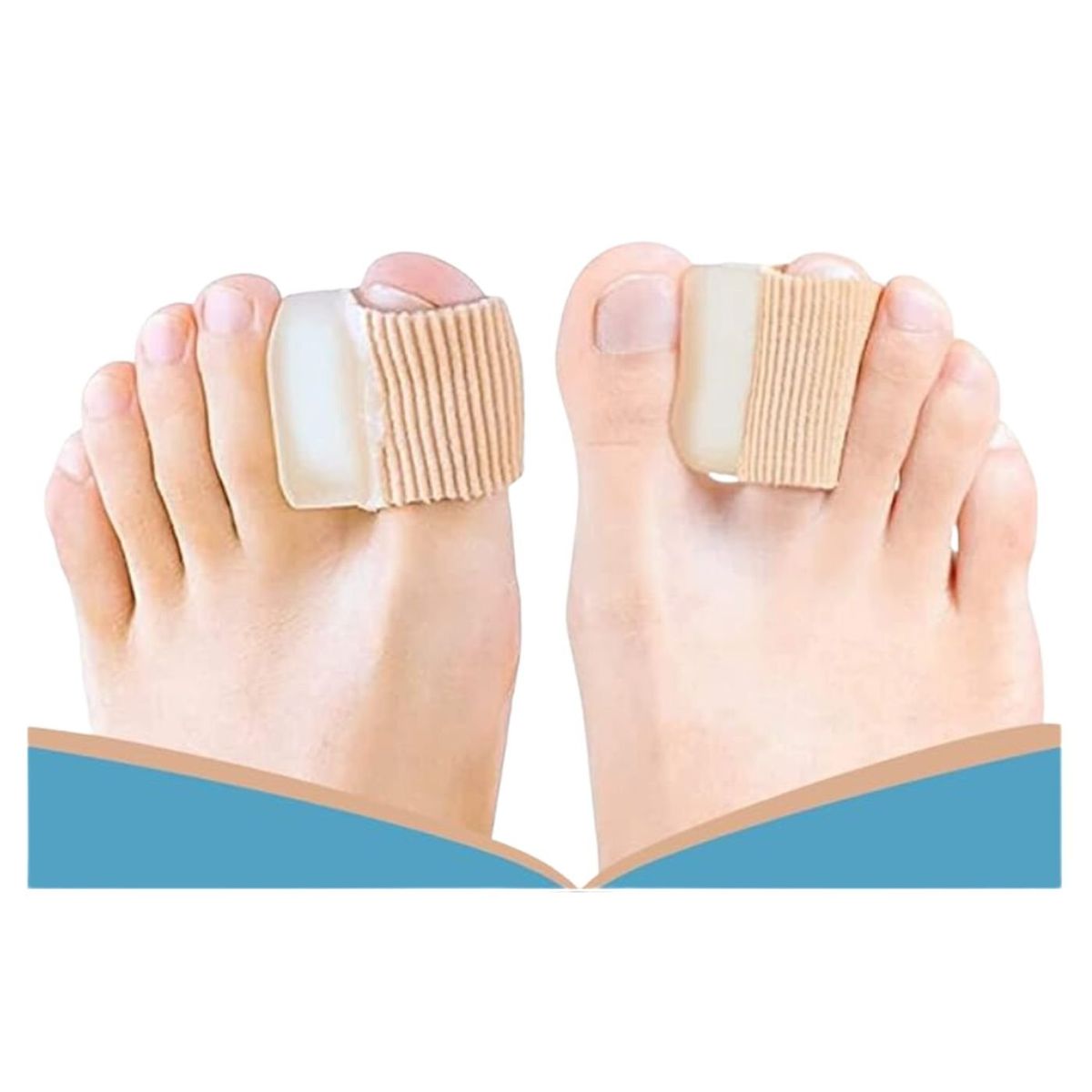 LIKE SHOP - Pack 2 Pares Separador de dedos Con Silicona 344