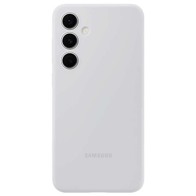 SAMSUNG - Galaxy S24 FE Silicone Case Gray