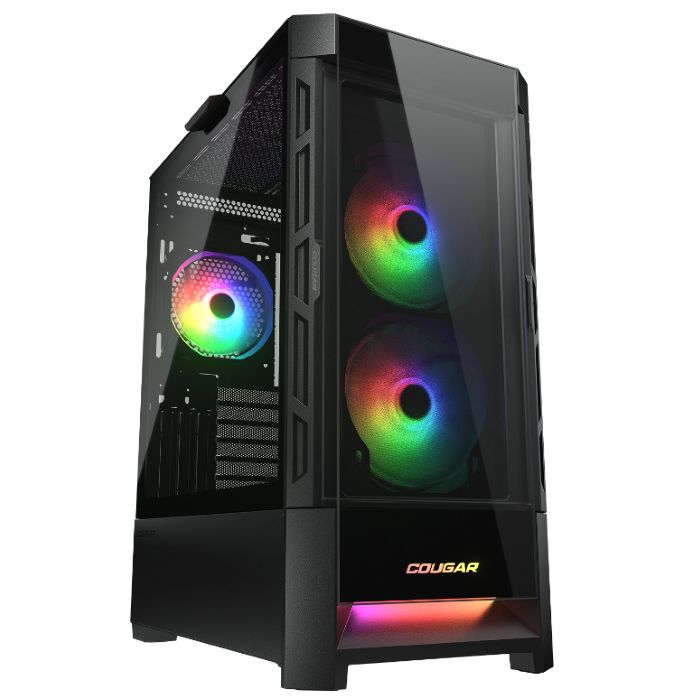 Gabinete - Duoface RGB - SFuente - Extended ATX - Negro
