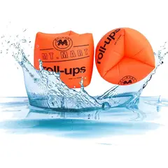 GENERICO - Par Flotador Alitas Inflables Infantiles Natacion Naranja