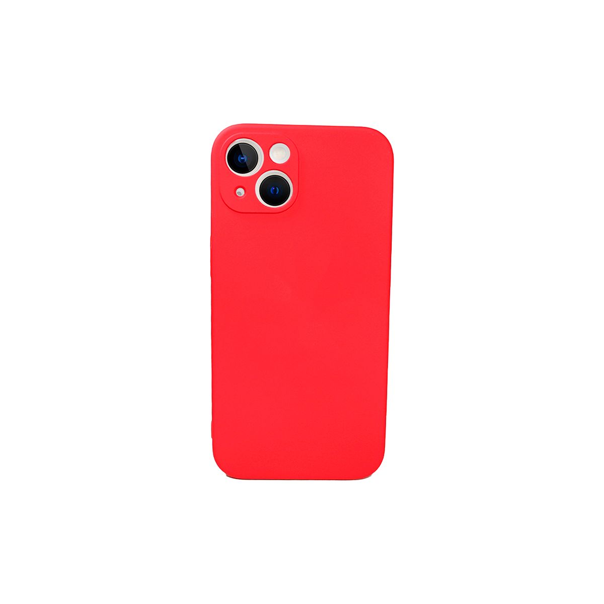 JOIGO - Carcasa Para iPhone 15 Sof Goma Rojo