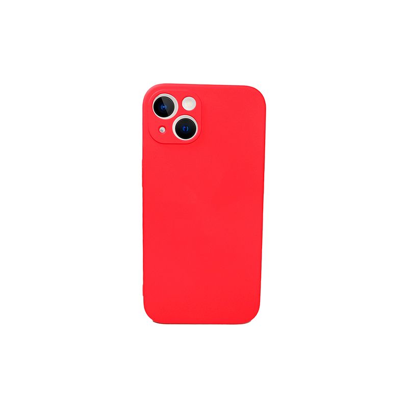 JOIGO - Carcasa Para iPhone 15 Sof Goma Rojo