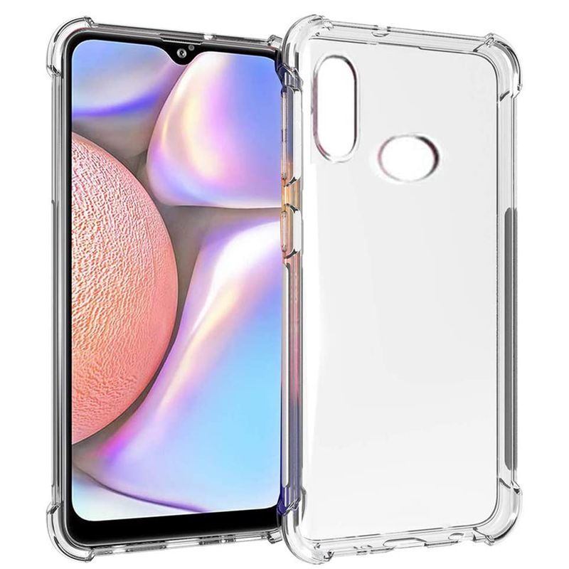 JOIGO - Carcasa Para Samsung A10s Transparente Reforzada