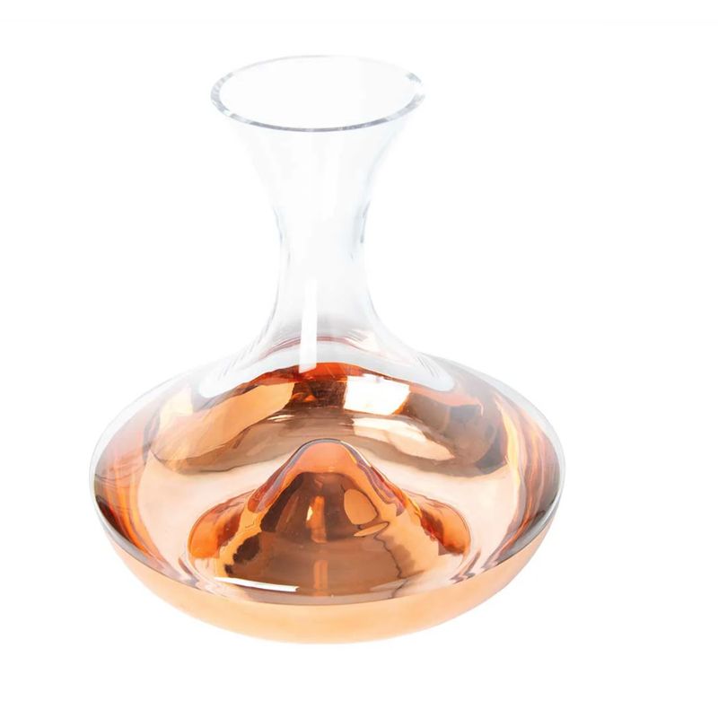 GENERICO - DECANTADOR DE VINO BASE COBRE