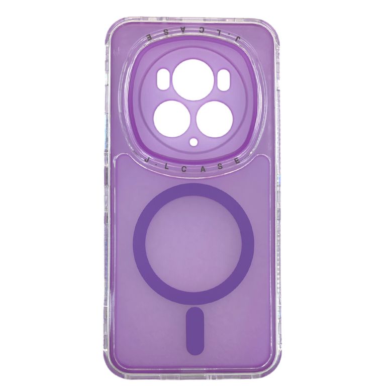 Carcasa Antigolpe 360 Para Honor Magic 6 Pro Magsafe Lila.
