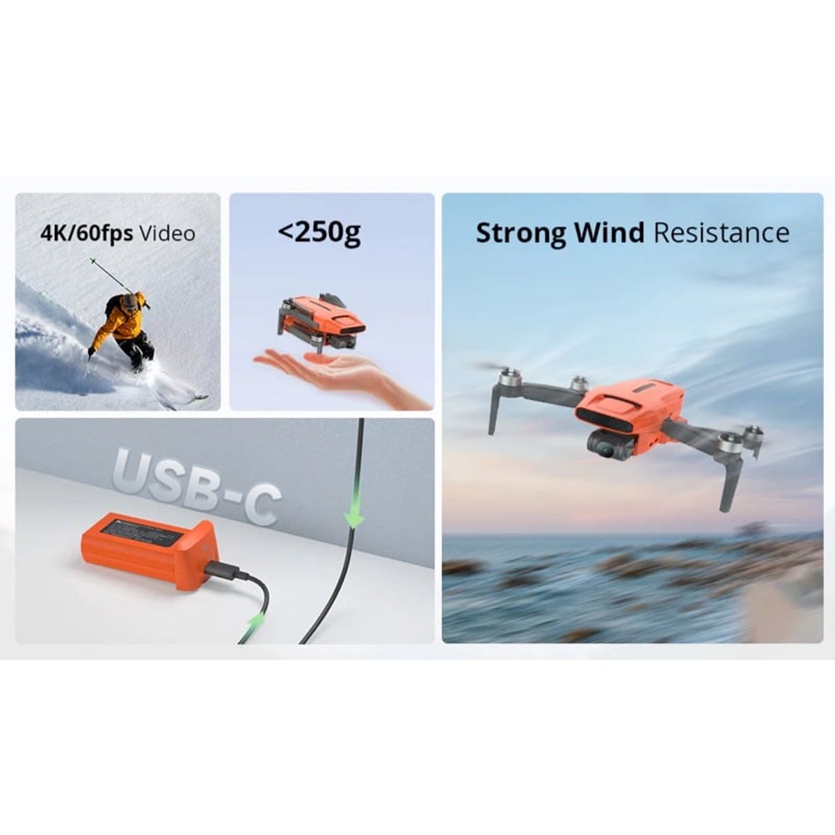 FIMI - FIMI Drone MINI 3 Combo con protector y bateria extra 3100mah