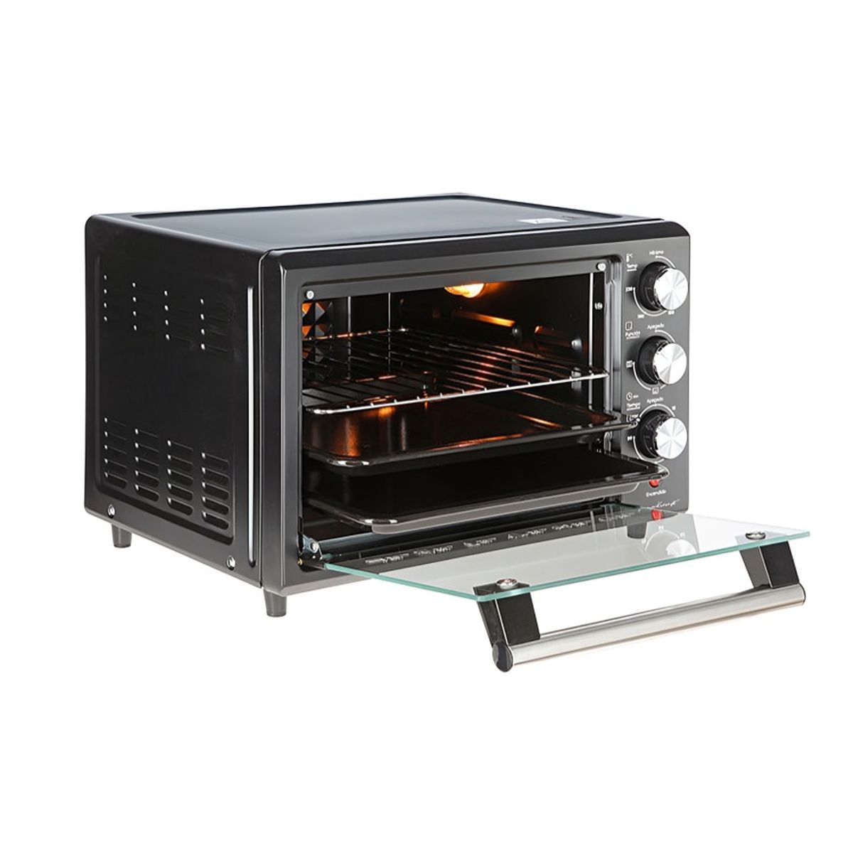 URSUS TROTTER - Horno Eléctrico Ut-Backofen Pro-B 25L Negro TROTTER