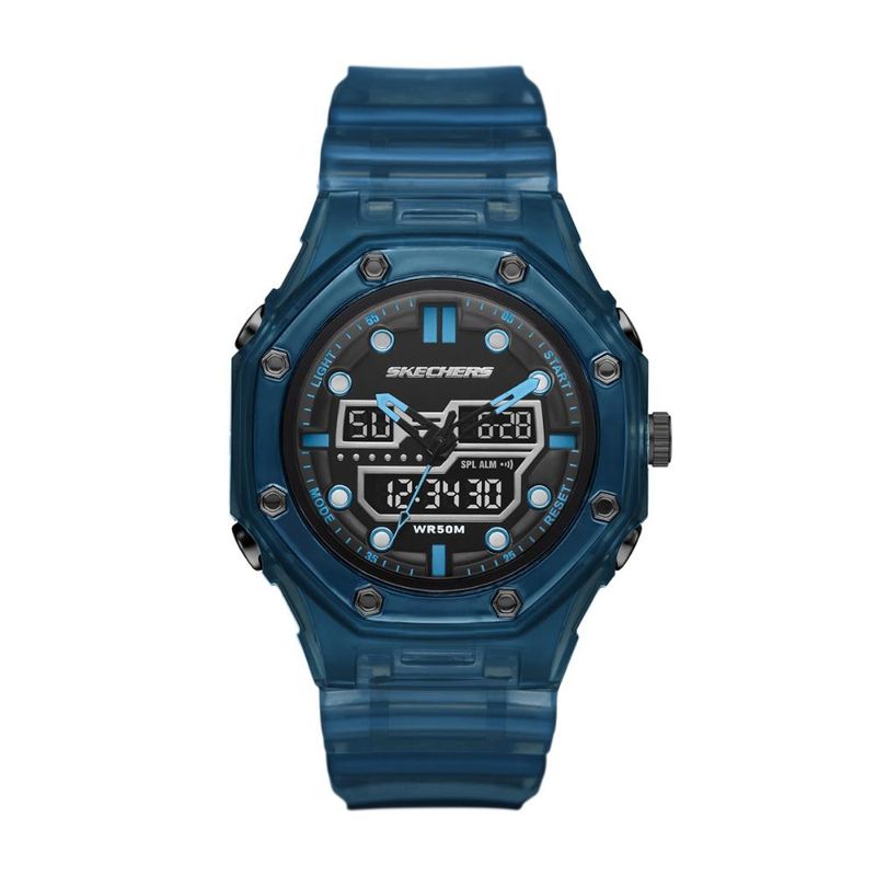 SKECHERS - Reloj Skechers Azul Hombre SR1167 - Azul
