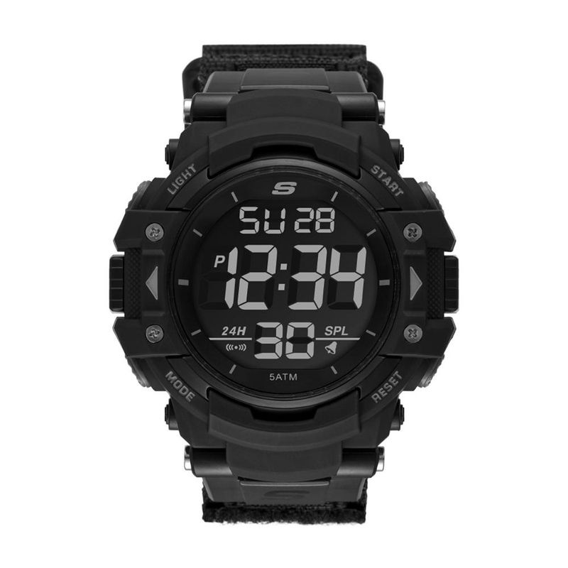 SKECHERS - Reloj Skechers Negro Hombre SR1037 - Negro
