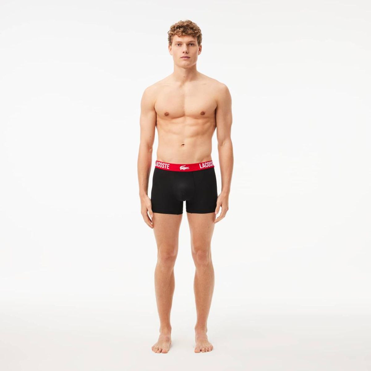 LACOSTE - Boxers Lacoste 5H1308 Hombre Negro - Multicolor