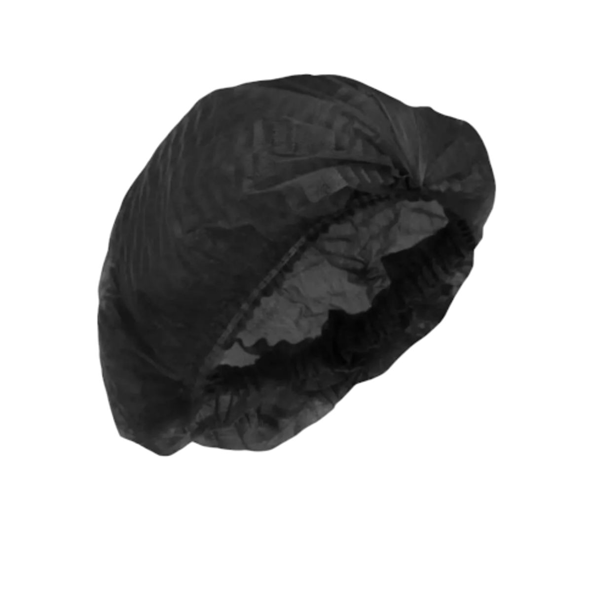 CLEANCARRIER - Gorro Cofia Desechable 100 Unidades Gorro Clip COLOR NEGRO
