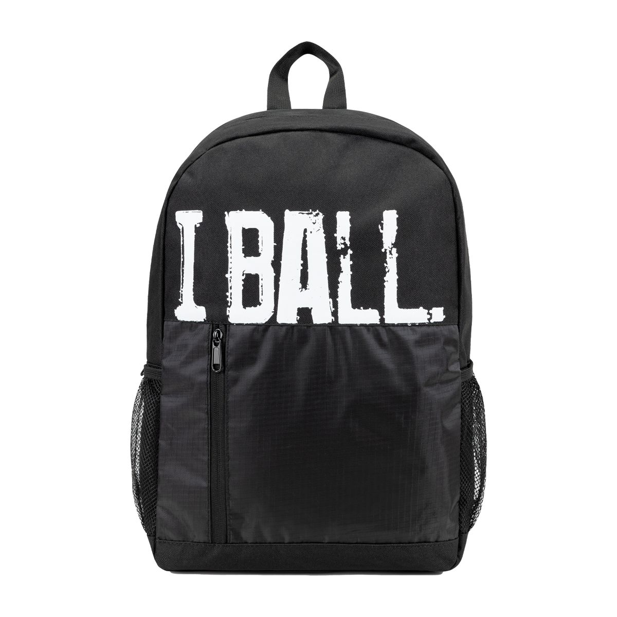 I BALL - Mochila Negra Escolar / Deportiva I Ball
