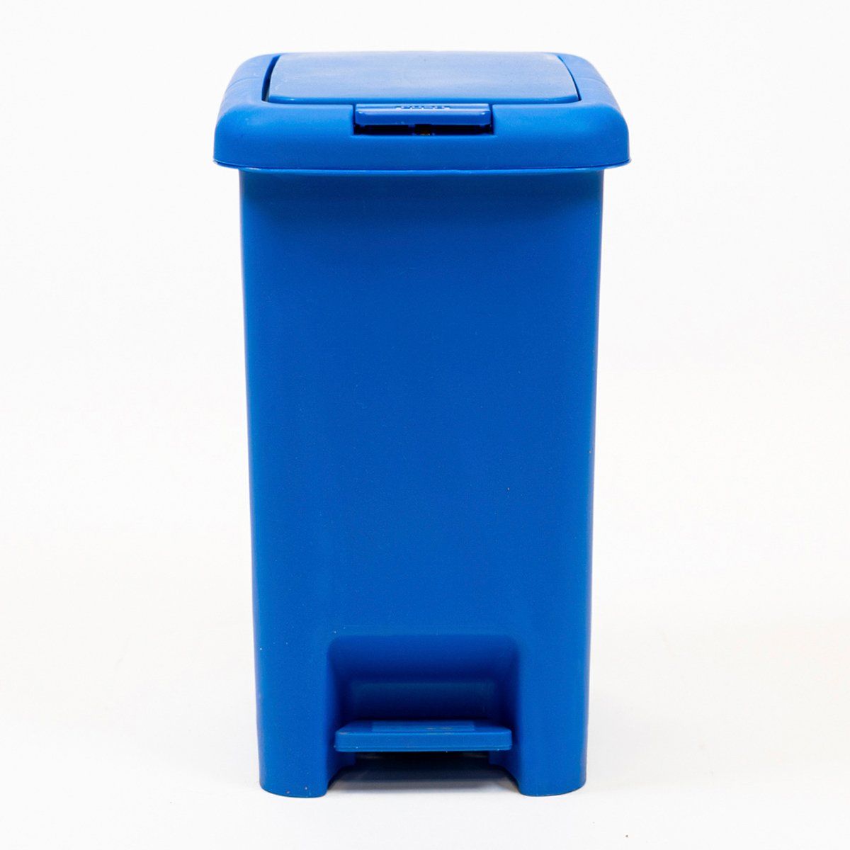 GENERICO - Basurero 10 Litros con Pedal Central Azul