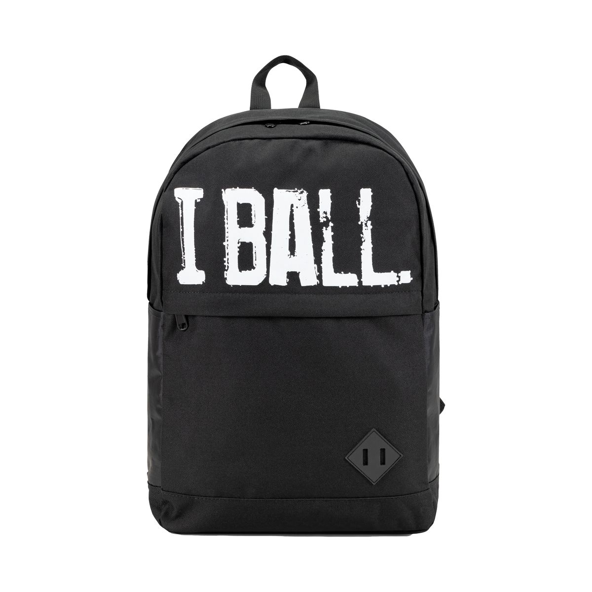 I BALL - Mochila Negra Deportiva / Escolar I Ball
