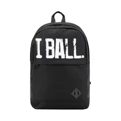 I BALL - Mochila Negra Deportiva / Escolar