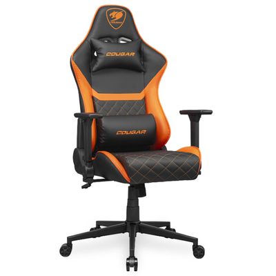 Imagen 2 del producto Silla Gamer - ARMOR ONE V2 - Soporte máx. 120 kg - Black/Orange