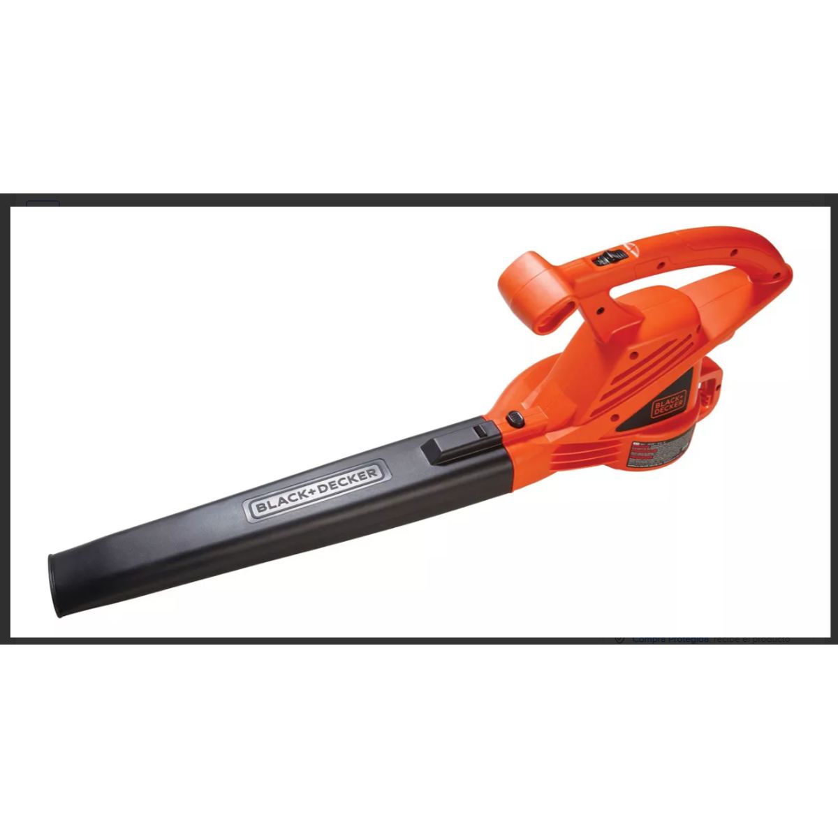 BLACK+DECKER - Soplador Eléctrico 840w 290kmh Black+decker Lb700-b2c Color Naranja