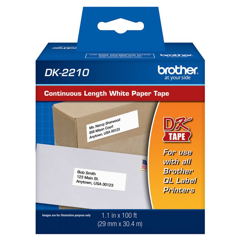 BROTHER - Rollo Dk2210 Brother Continuo 29mmx30.48mts Dk-2210 Original