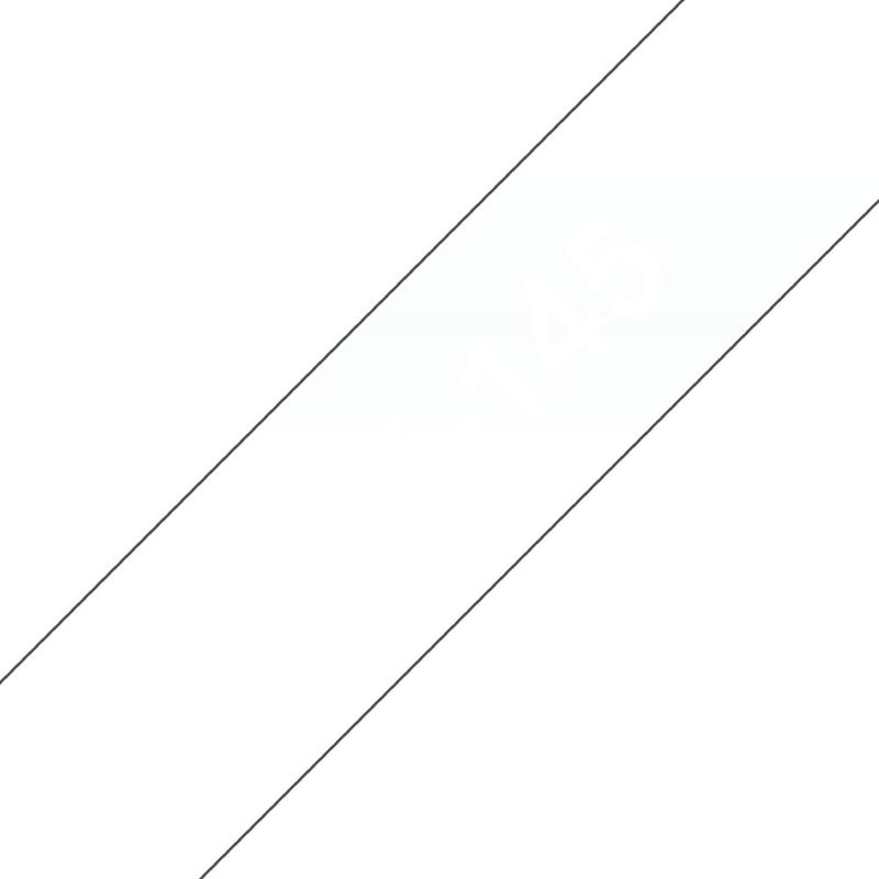 BROTHER - Cinta Brother Tze145 Blanco Sobre Transparente 18mm X 8mts