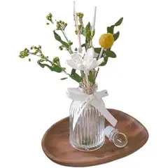 GENERICO - Difusor Aromaterapia Jarrón Floral Aceite Aromático