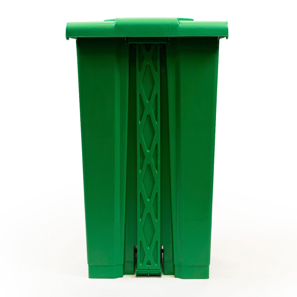 GENERICO - Basurero 100 Litros con pedal central Verde