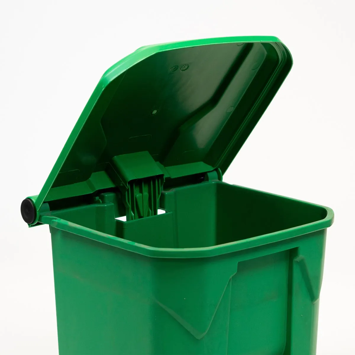 GENERICO - Basurero 30 Litros con pedal central Verde