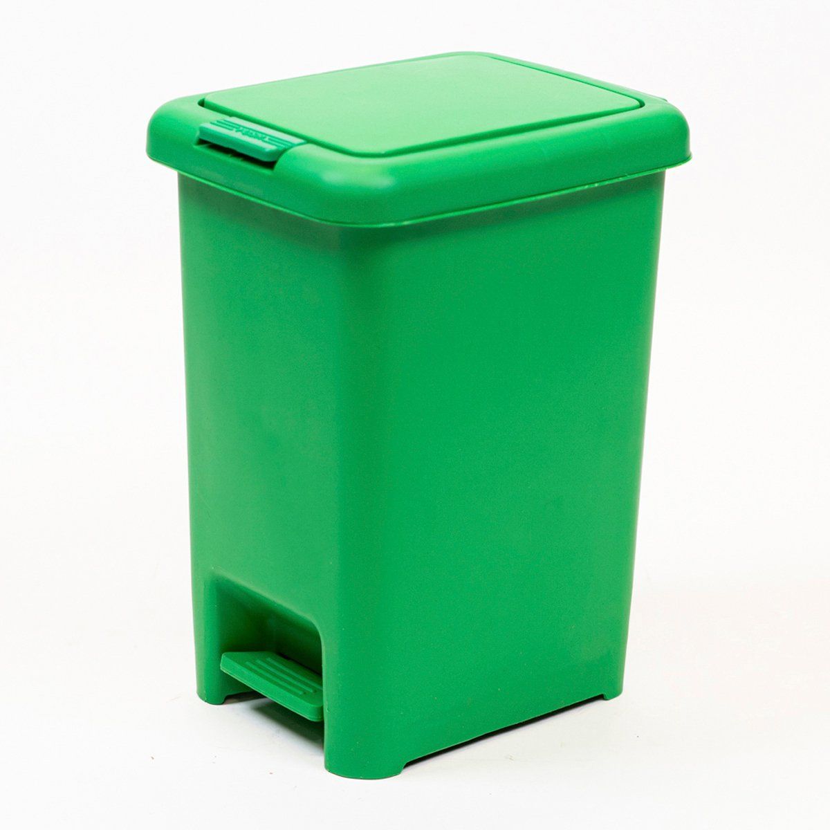 GENERICO - Basurero 10 Litros con Pedal Central Verde