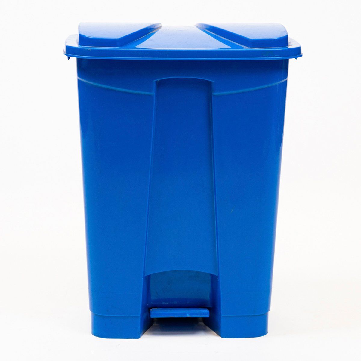 GENERICO - Basurero 16 Litros con Pedal Central Azul