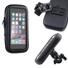 GENERICO - Soporte Porta Celular Impermeable Manillar Bicicleta Moto