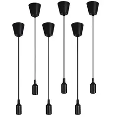 WANT - Pack X 6 Soquete Lampara Vintage Colgante E27