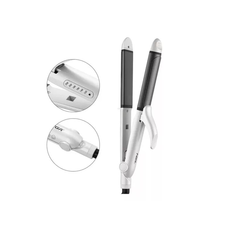 VGR VOYAGER - Plancha Onduladora Profesional Rizador De Pelo 2 En1 Vgr-558