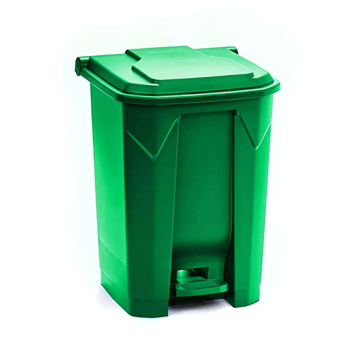 GENERICO - Basurero 50 Litros con pedal central Verde