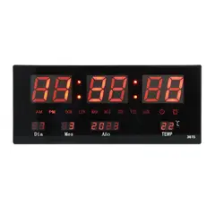 GENERICO - Reloj Led Digital Pantalla Grande Pared Oficina Decorativo