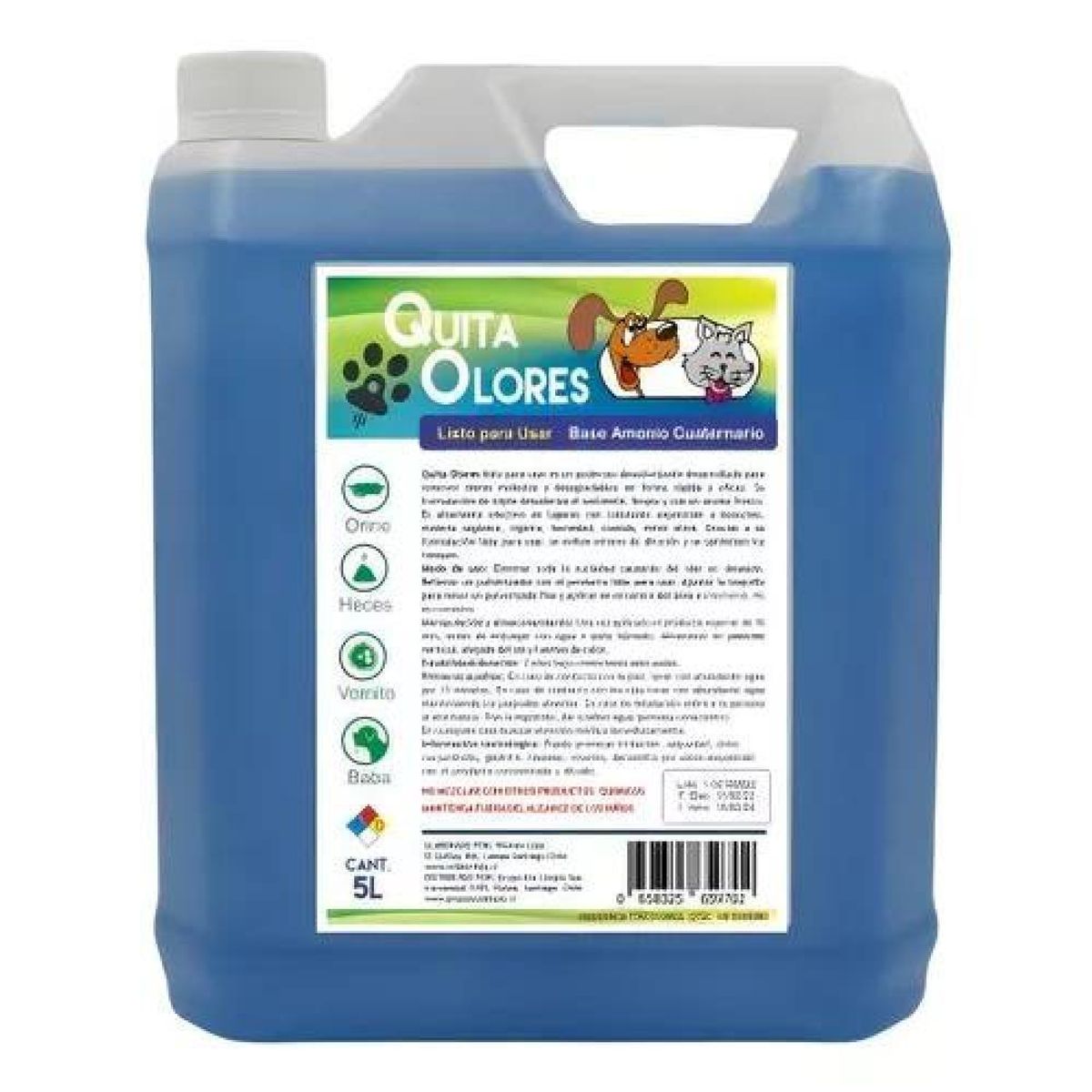 GENERICO - Winkler Wk-pet quita olores 5L