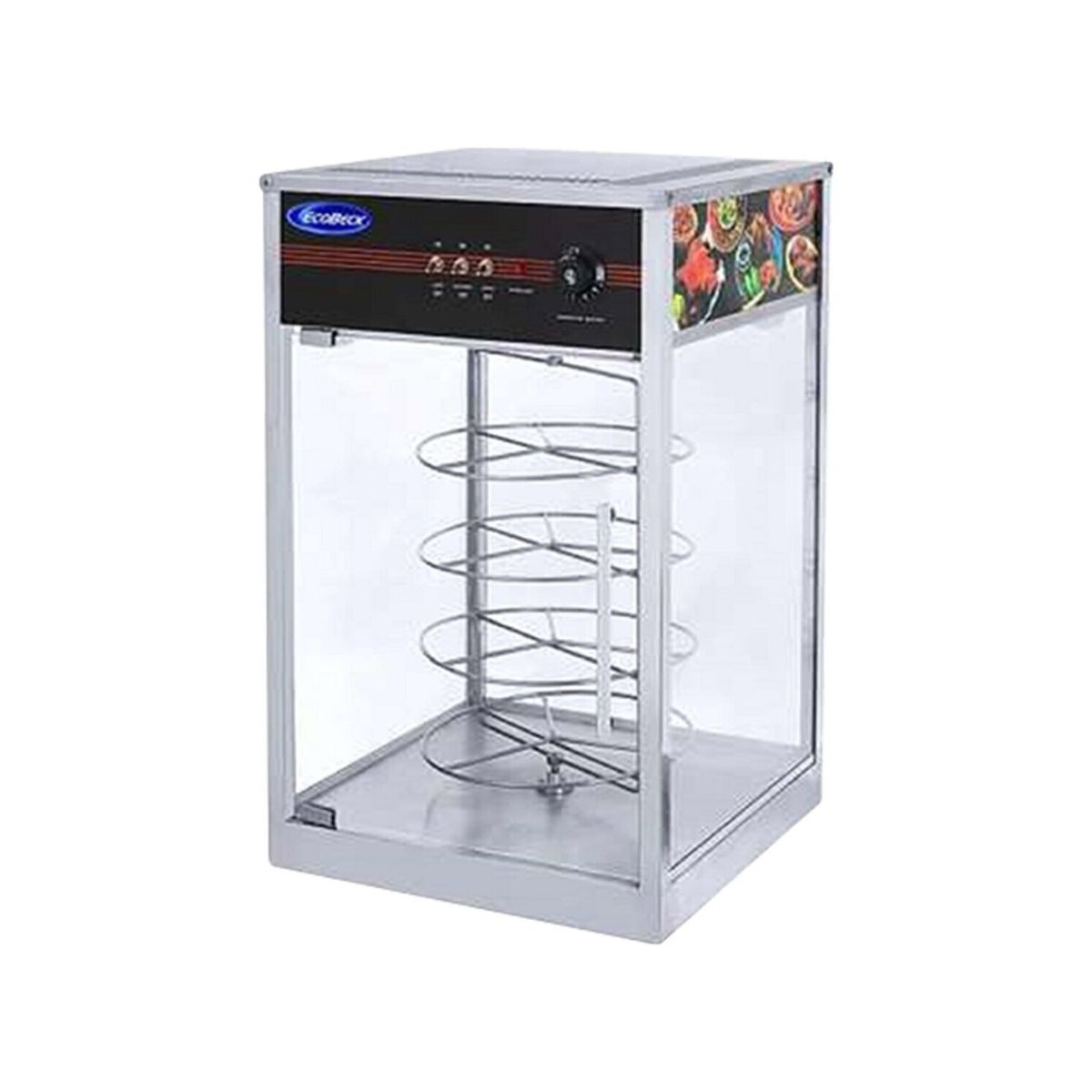 ECOBECK - Vitrina Templada Mantenedor De Pizza