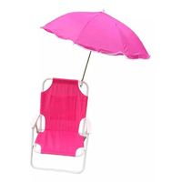 Silla Plegable Camping Niños Con Sombrilla