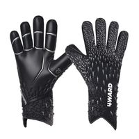 Guantes de Arquero Portero Futbol 4Ward - Negro - XXS
