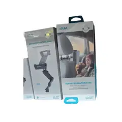 ANGELES DEL HOGAR - Soporte Tablet Coche Ajustable Reposacabezas