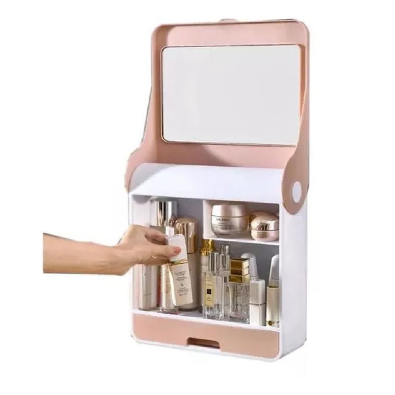 ANGELES DEL HOGAR - Espejo Organizador Cosmeticos