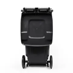 GENERICO - Basurero de 120 Litros con Pedal Gris