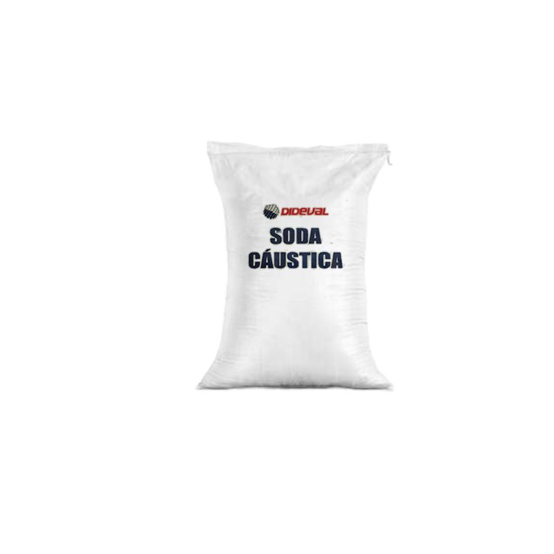 DIDEVAL - Soda Caustica En Escamas Saco 25 Kg Dideval