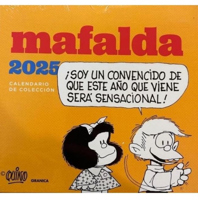 TOP10BOOKS - MAFALDA 2025 CALENDARIO DE COLECCIÓN / GRANICA / QUINO